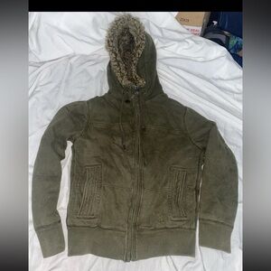 American Eagle Outfitter Hooded Full Zip Jacket Size M Women’s